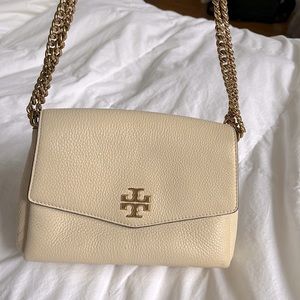 Tory Burch Kira pebbled convertible bag
